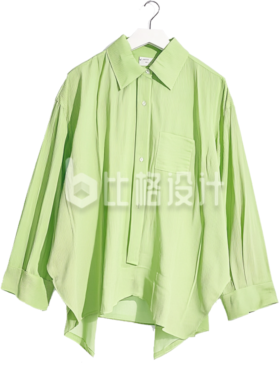 绿色衬衣