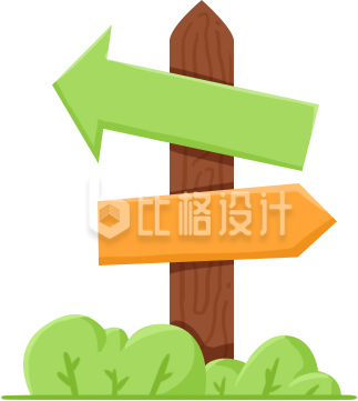 指示牌手绘