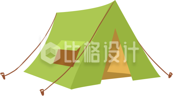 帐篷手绘