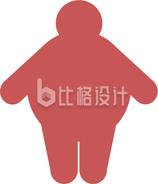 医疗肥胖健康手绘简约