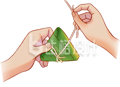 包粽子