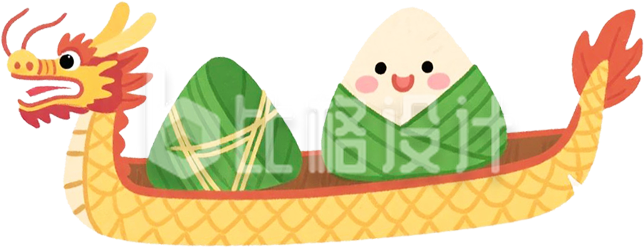 手绘端午龙舟