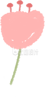 植物小花手绘插画