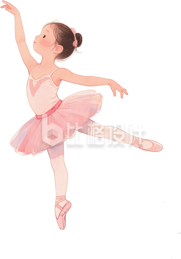 跳舞的小女孩