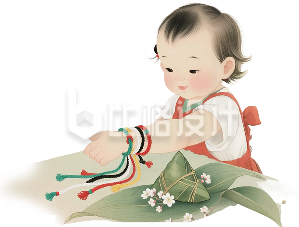 端午节佩戴五彩绳