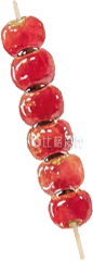 手绘红色糖葫芦