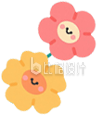 手绘可爱小花