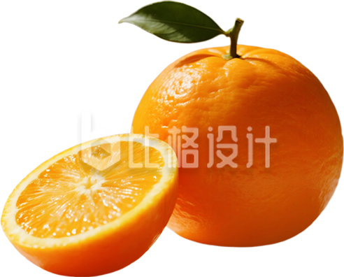 黄色橙子