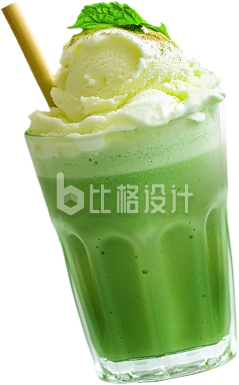 绿色果蔬汁饮品
