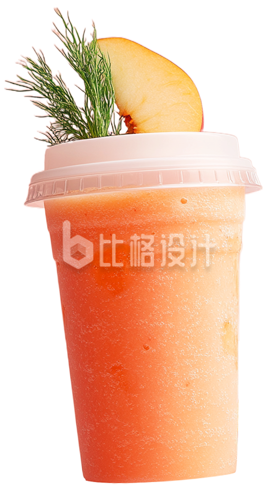 橙色苹果汁饮品
