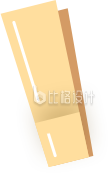 夹子手绘插画
