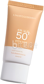 防晒霜化妆品免抠图片