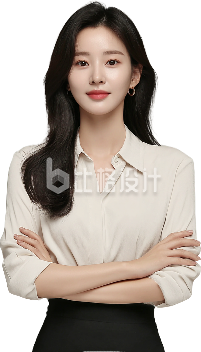 穿衬衣女性人物