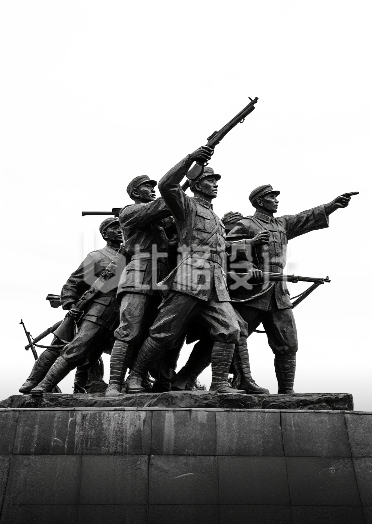 军人雕塑