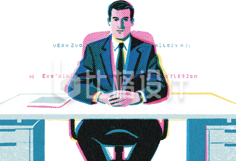 职场办公的男士