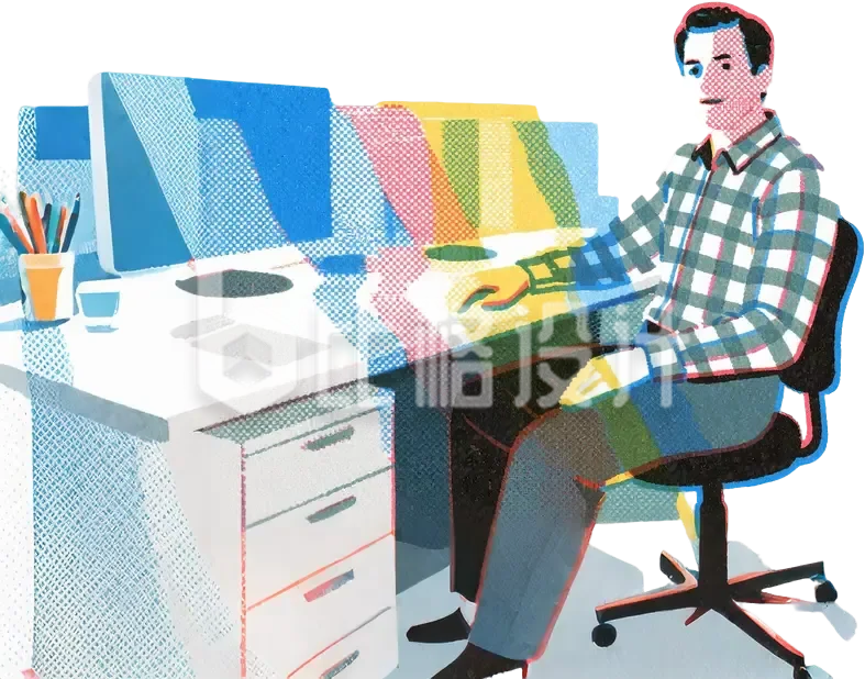 办公的程序员