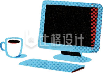 电脑杯子