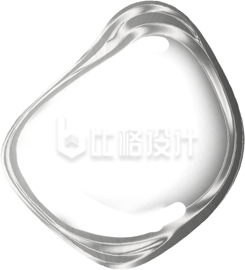 灰色气泡手绘