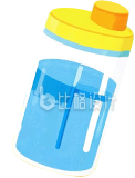 水壶手绘