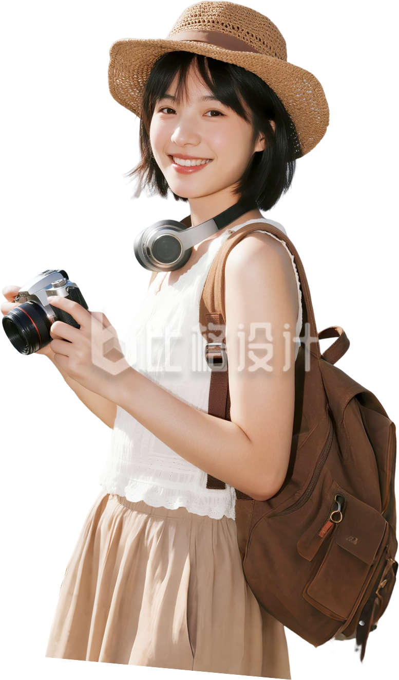 美少女人物实景
