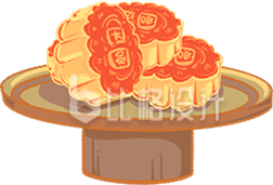 月饼插画