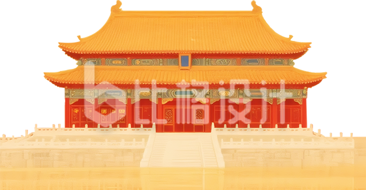 天安门插画