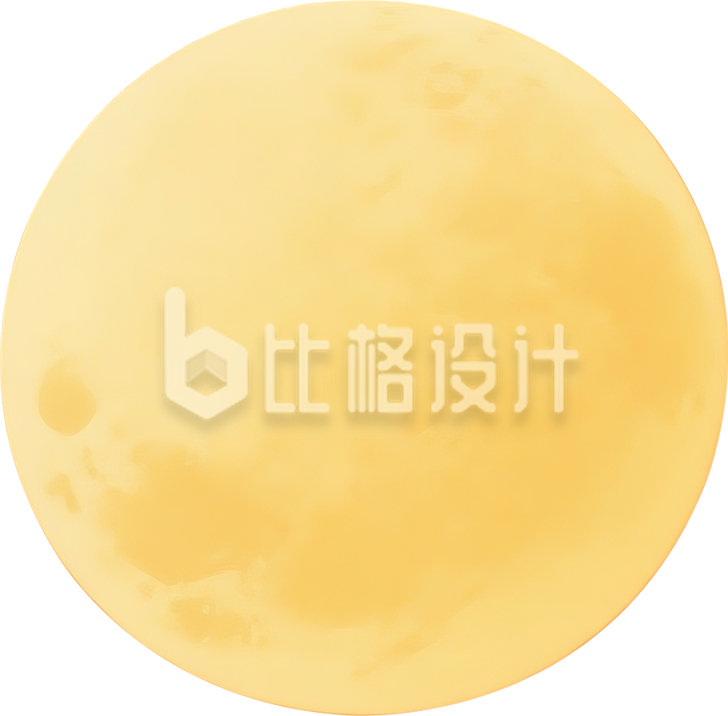 月亮插画