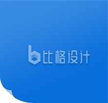 蓝色纸张手绘
