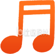 手绘音符