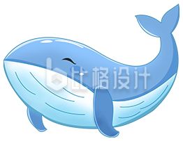 鲸鱼手绘