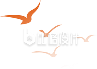 大雁鸟手绘