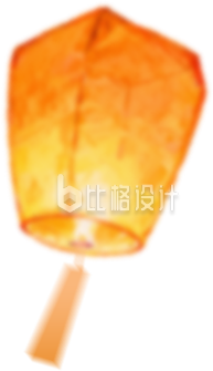 手绘孔明灯