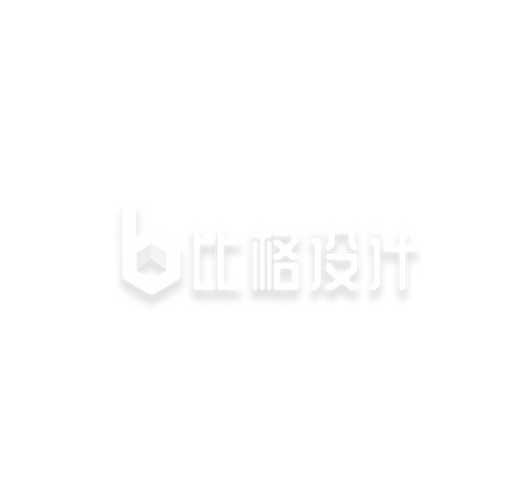 一只线条手比心白色手绘