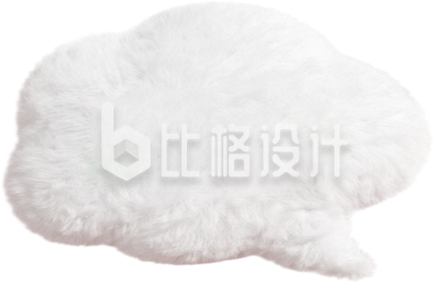 3D毛绒白云