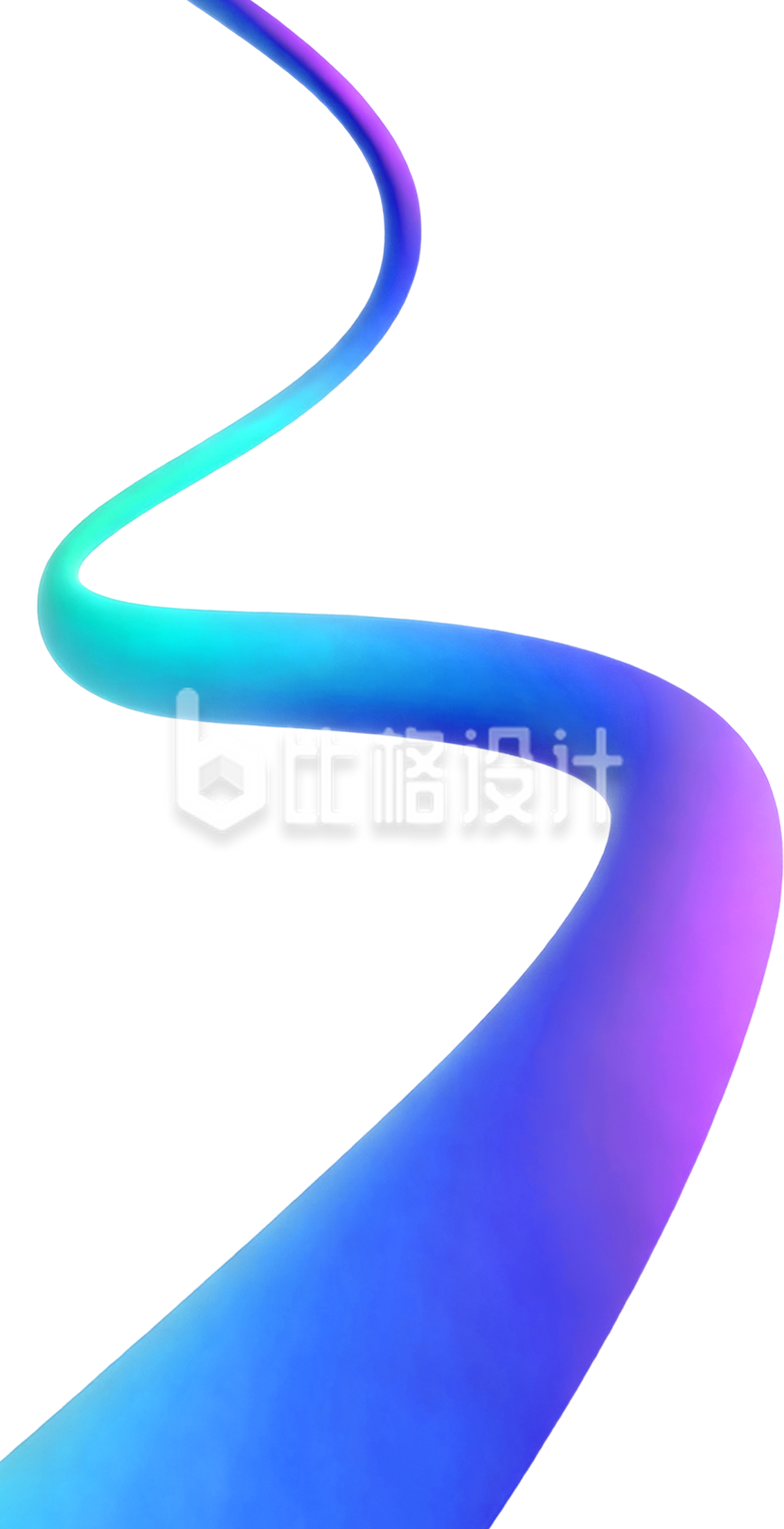 数字3渐变3D