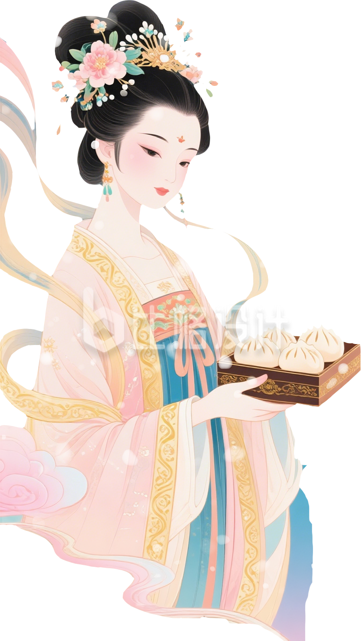 古风手绘少女