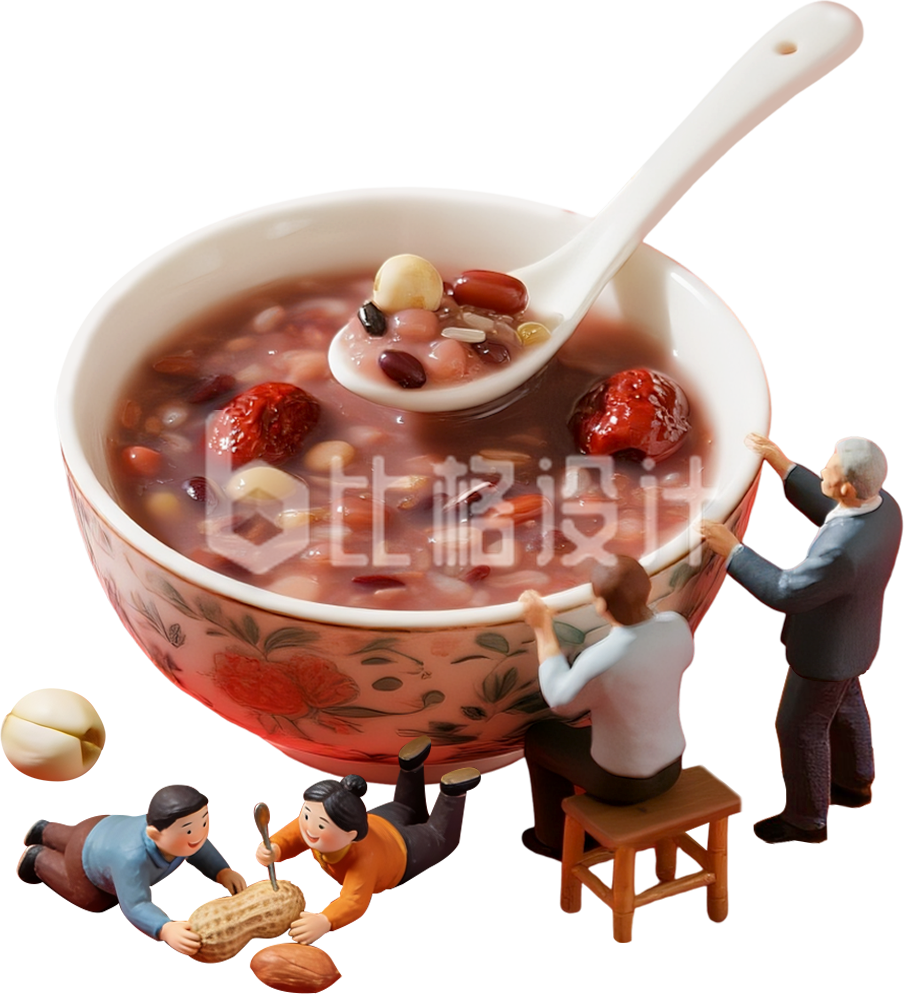 腊八粥美食实景