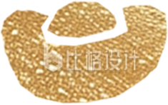 金色元宝手绘