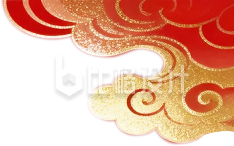 红金色祥云