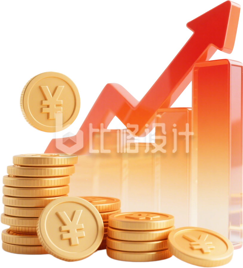3D金融金币趋势图