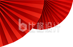 红色扇子