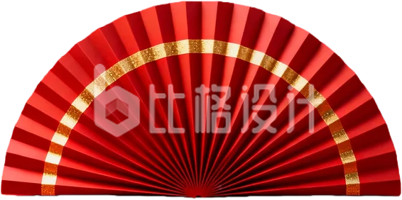 红色扇子