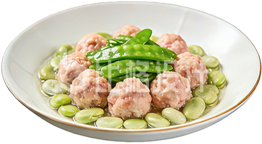 肉丸美食饭店免抠图片
