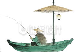 小船渔翁