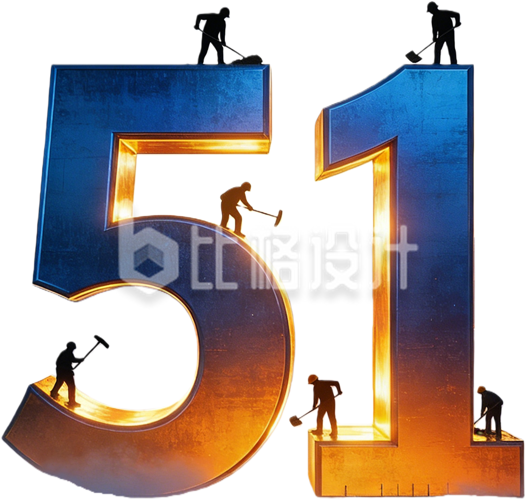 3D五一数字
