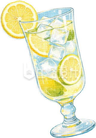 手绘夏日饮品