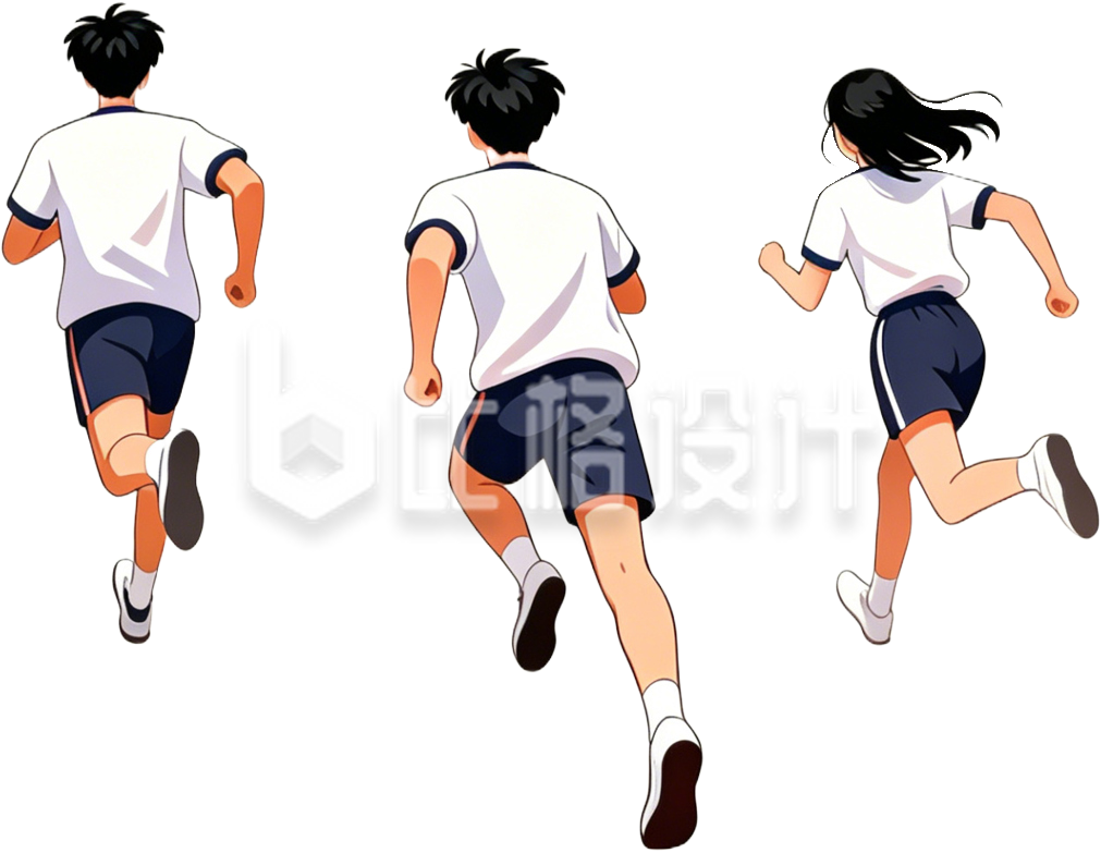 奔跑的青年