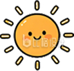 太阳手绘
