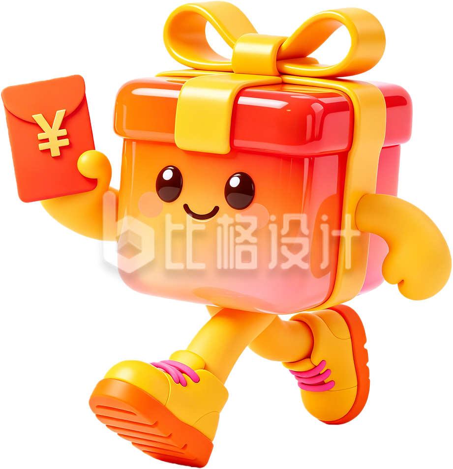 3D卡通拟人礼盒