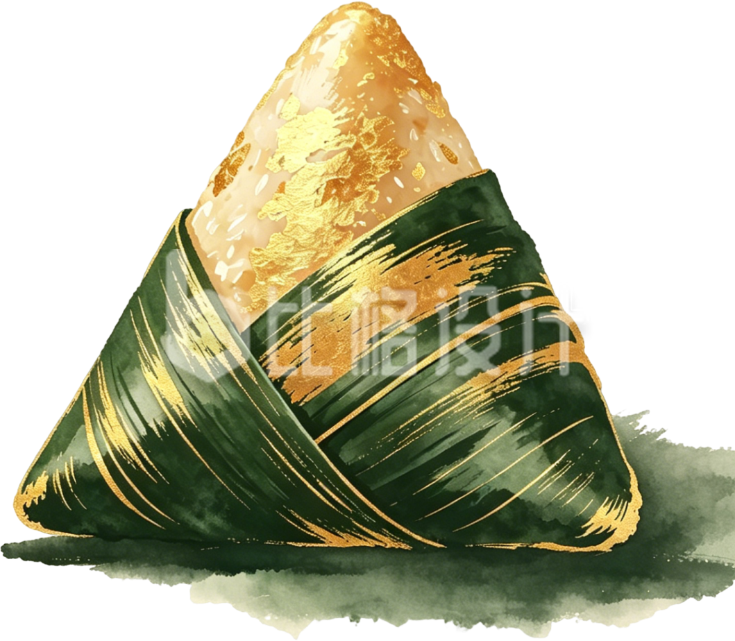 端午节粽子美食手绘